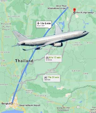 Flights to Udon Thani